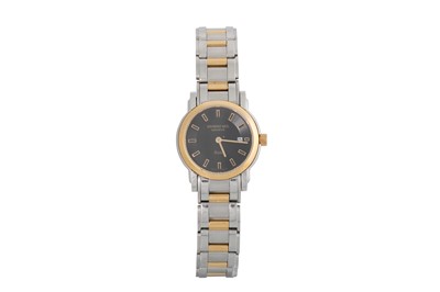 Lot 477 - A LADY'S RAYMOND WEIL BI-METAL WRIST WATCH,...