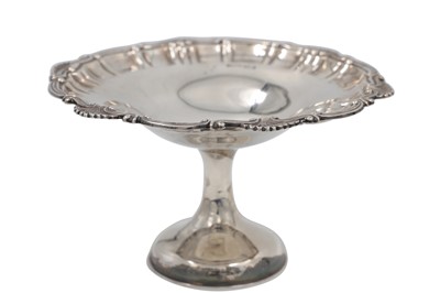 Lot 615 - AN ATTRACTIVE EDWARDIAN TAZZA, Sheffield 1901...