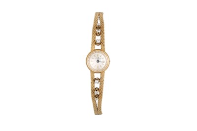 Lot 514 - A LADY'S FAVRE LEUBA GOLD COCKTAIL WATCH, with...