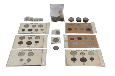 Lot 539 - SIX 1934-42 IRISH COIN COMPLETE YEAR SETS...