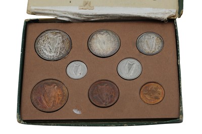 Lot 540 - 1928 IRISH PROOF 8 COIN SET, boxed