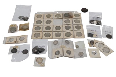 Lot 545 - AN ASSORTMENT OF 30 ENGLISH COINS, George III...