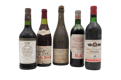 Lot 645 - A COLLECTION OF VINTAGE WINES TO INCLUDE;...