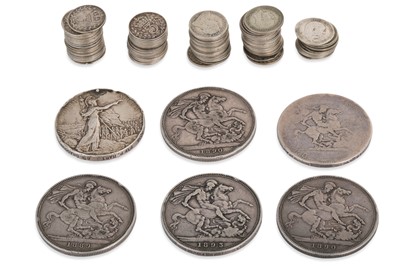 Lot 421 - SIX ASSORTED VICTORIAN & EARLIER CROWNS...