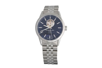 Lot 450 - A GENT'S RAYMOND WEIL AUTOMATIC EXHIBITION...