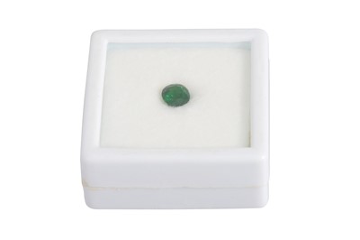 Lot 152 - AN UNMOUNTED FACETED TSAVORITE GARNET, weight:...