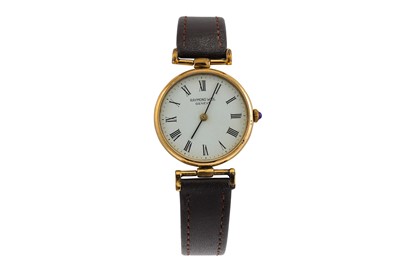 Lot 432 - A RAYMOND WEIL WRIST WATCH, manual wind, boxed