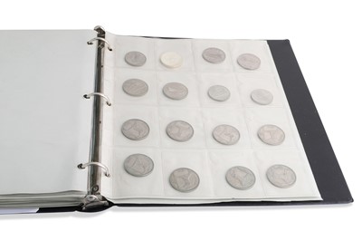 Lot 411 - AN ALMOST COMPLETE IRISH COIN COLLECTION 1928...