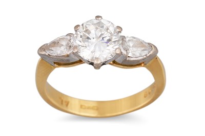 Lot 438 - A DIAMOND SOLITAIRE RING, the brilliant cut...