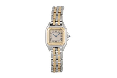 Lot 407 - A LADY'S BI METAL CARTIER 'PANTHERE'...