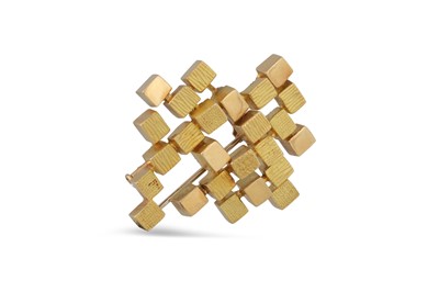 Lot 382 - A GEORGES L'ENFANT FOR MAUBOUSSIN 18CT GOLD...