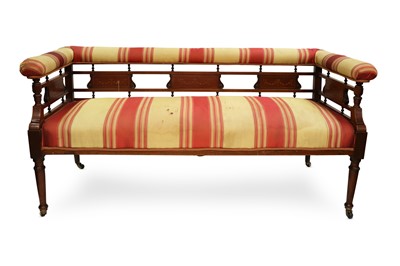 Lot 511 - AN EDWARDIAN INLAID MAHOGANY FRAMED...