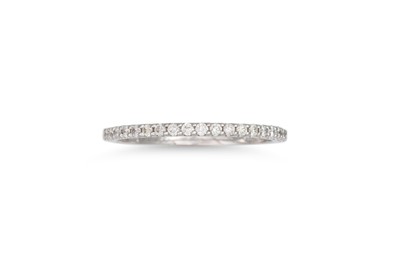 Lot 311 - A DIAMOND HALF ETERNITY RING, the brilliant...