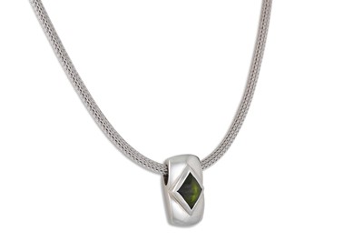 Lot 359 - AN 18CT GOLD MONT BLANC NECKLACE, the twisted...