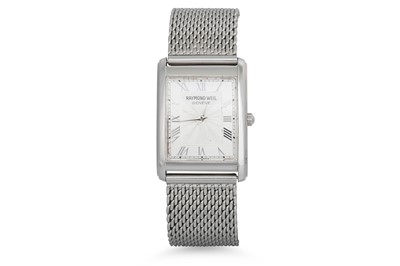 Lot 183 - A GENT'S STAINLESS STEEL RAYMOND WEIL GENEVE...