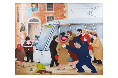 Lot 588 - JOHN SCHWATSCHKE (b. 1943, Irish contemporary),...