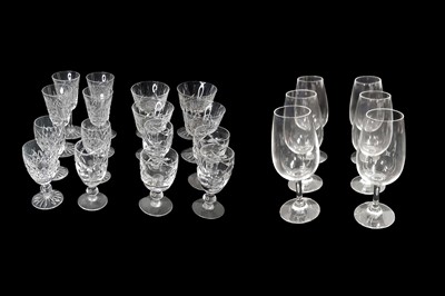 Lot 577 - A SELECTION OF EDWARDIAN AND LATER SHERRY &...