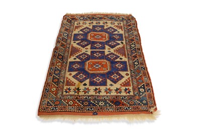 Lot 529 - A MID 20TH CENTURY RECTANGULAR WOOL PERSIAN...