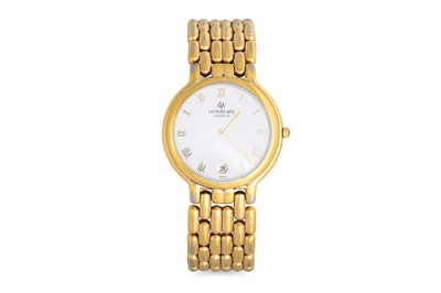 Lot 398 - A RAYMOND WEIL WRIST WATCH, Roman numerals,...