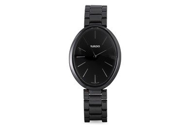 Lot 399 - A RADO TOUCH CERAMIC WRIST WATCH, bracelet strap
