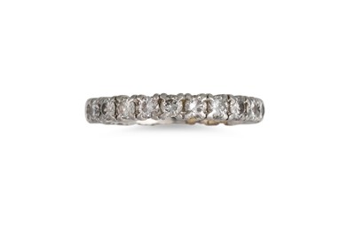 Lot 161 - A DIAMOND ETERNITY RING, the brilliant cut...