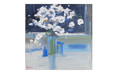 Lot 537 - JOHN MORRIS (IRL CONTEMPORARY) “Against studio...