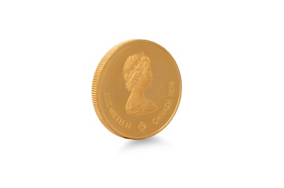 Lot 377 - A CANADIAN $100 GOLD COIN, 22ct gold, 1976