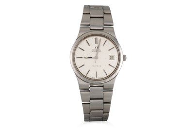 Lot 510 - A GENTS OMEGA AUTOMATIC STAINLESS STEEL...
