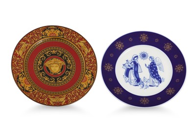 Lot 508 - A ROSENTHAL PLATE, designed by Gianni Versace,...