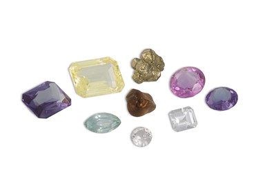 Lot 18 - VARIOUS CUT SEMI-PRECIOUS STONES, etc