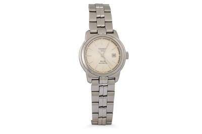Lot 514 - A LADY'S TISSOT AUTOMATIC WRIST WATCH, box &...