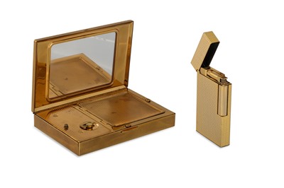 Lot 143 - A CASED COLIBRÍ LIGHTER, together with a...