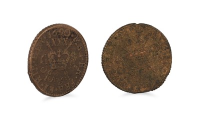 Lot 364 - A PAIR OF 1690 MAY & AUGUST IRISH GUNMONEY...