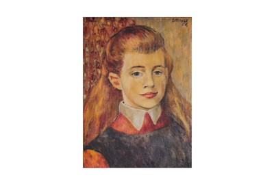 Lot 101 - PHOEBE DONOVAN, (Irish 20th Century), Portrait...