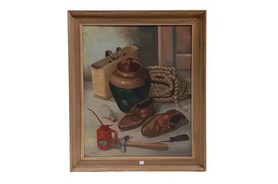 Lot 494 - LEO CLANCY, Irish 20th Century, Untitled still...