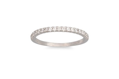 Lot 261 - A DIAMOND HALF ETERNITY, the brilliant cut...