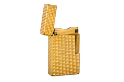 Lot 55 - A DUPONT LIGHTER, engine turned decoration