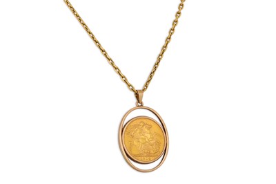 Lot 462 - A GEORGE V GOLD FULL SOVEREIGN, English coin...