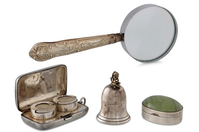 Lot 532 - A VICTORIAN SILVER DOUBLE SOVEREIGN CASE, a...