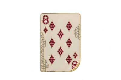 Lot 463 - A SWAROVSKI NOVELTY BROOCH, modelled as a...