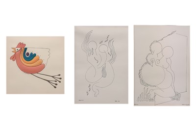 Lot 465 - FRAMED ARTWORKS; Maurice Galway (20th Century)....