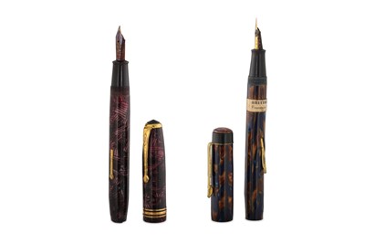 Lot 100 - TWO VINTAGE FOUNTAIN PENS, 14ct knib, boxed