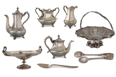 Lot 564 - AN IMPRESSIVE ANTIQUE SILVER PLATED...