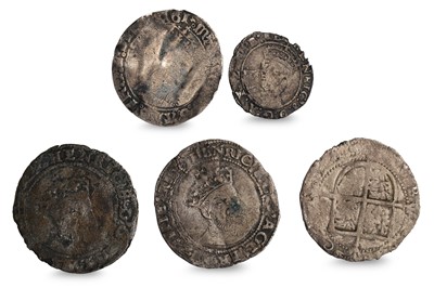 Lot 436 - 1549 - 1553 HVIII/EDVI 4 X SIXPENCE 6d Irish...