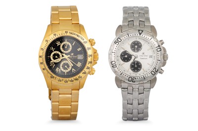 Lot 50 - TWO GENTS "OSKAR EMIL" WRISTWATCHES, boxed