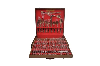 Lot 491 - A MODERN THAI CANTEEN OF CUTLERY, comprising...
