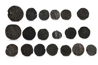 Lot 377 - 1272-1307 EDWARD I TWO SILVER ENGLISH PENNY...