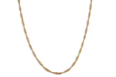 Lot 160 - A MID 20TH CENTURY AFRICAN 9CT GOLD FANCY WIRE...