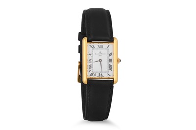 Lot 488 - A LADY'S 18CT GOLD BAUME & MERCIER WRISTWATCH,...